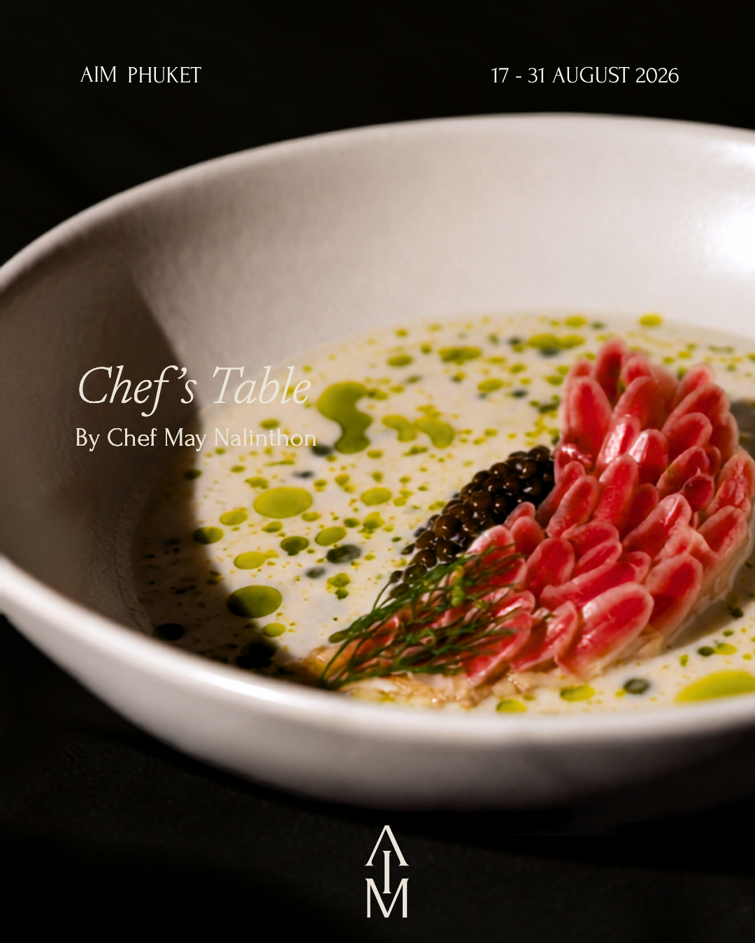 AIM Phuket Chef’s Table — August 2026